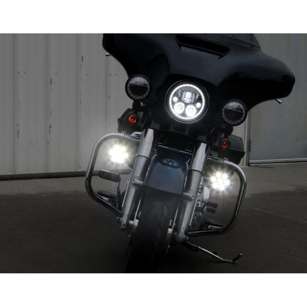 LED verstraler op motor